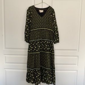 Anthropologie maxi dress
